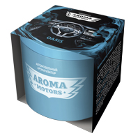 Ароматизатор гелевый Aroma Motors OASIS в картонной упаковке (круглый) 100мл,арт.АС-0173
