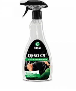 Дезинфицирующее средство для рук и поверхностей на основе изопропилового спирта DESO C9 (флакон 500) арт. 110376