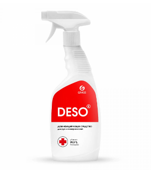 Средство дезинфицирующее "DESO" (флакон 600мл) (НОВОЕ) готовый состав арт. 125577