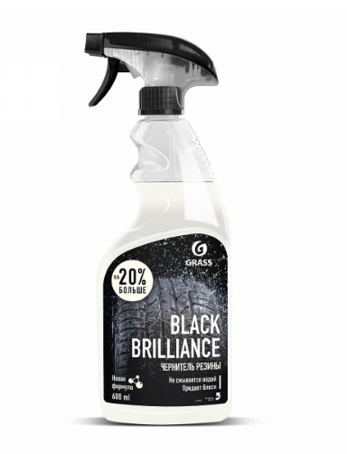 Полироль чернитель шин "Black brilliance" (флакон 600 мл) арт. 110399