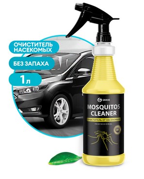 Очиститель следов насекомых "Mosquitos Cleaner" проф. линейка (флакон 1л) арт. 110357