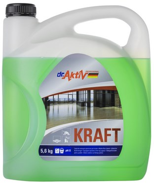 «KRAFT» Средства моющие  щелочные для полов (канистра 5.6 кг), арт.802606