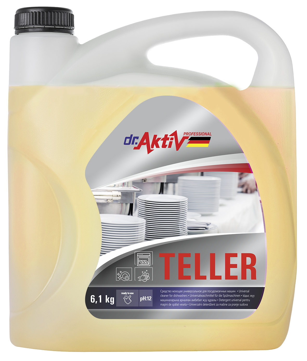 «TELLER» Средство моющее универсальное для посудомоечных машин (канистра 6.1 кг),арт.802609