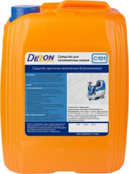 C101 Щелочное беспенное средство для ежедневной и генеральной уборки при помощи поломоечных машин Дезон C101 5л, арт. C101