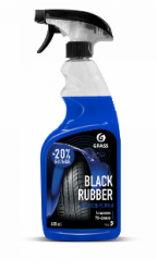 Полироль чернитель шин "Black rubber" (флакон 600 мл) арт. 110384
