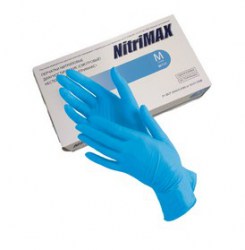 Перчатки нитриловые диагностические (смотровые) нестерильные "Нитримакс", пара (S/M/L/XL)