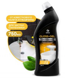 Чистящее средство для сан.узлов "Gloss-Gel" Professional (флакон 750 мл) арт. 125568