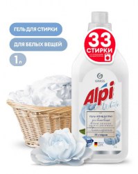 Концентрированное жидкое средство для стирки "ALPI white gel" (флакон 1л) арт. 125868