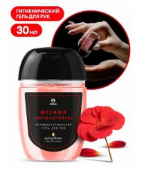 Гигиенический гель для рук Milana Spring bloom 30 мл арт. 125624