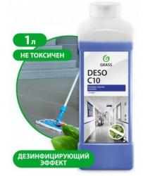 Средство для чистки и дезинфекции Deso (С10) (канистра 1 л),арт.125190