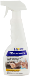 D106 (Антисепт) Готовое дез средство, кожный антисептик 500мл, арт. Дезон D-106-0.5