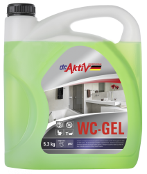 «WC-GEL» Средство чистящее кислотное для туалетных и ванных комнат (канистра 5.3 кг), арт.802622