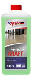 «KRAFT» Средства моющие  щелочные для полов (канистра 900 мл), арт.802617