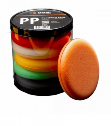 Комплект аппликаторов поролоновых круглых PP "Polishing Pads" (10,5 х 2 см, 6 штук),арт. DT-0227